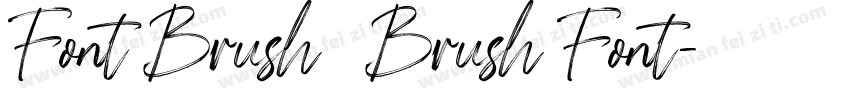 Font Brush   Brush Font字体转换